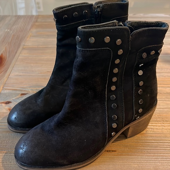 rebels Shoes - Rebels Leather Grommet Boots 6